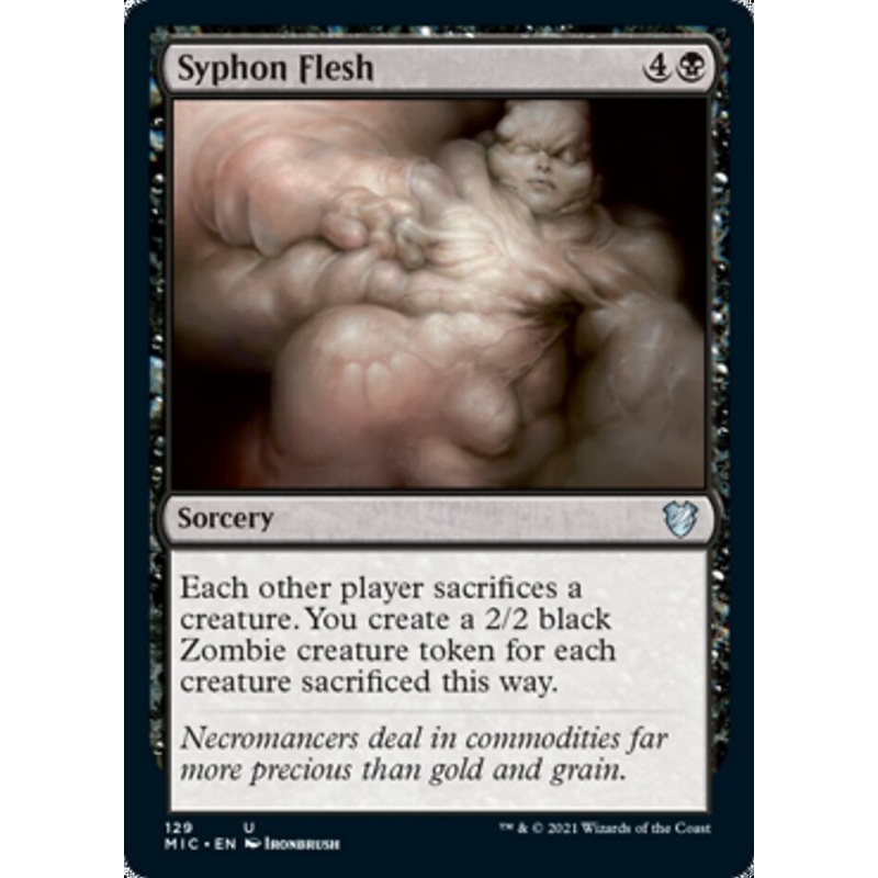 Syphon Flesh [Innistrad: Midnight Hunt Commander]
