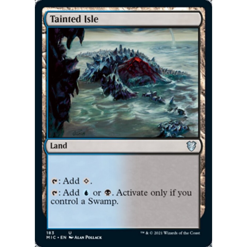 Tainted Isle [Innistrad: Midnight Hunt Commander]