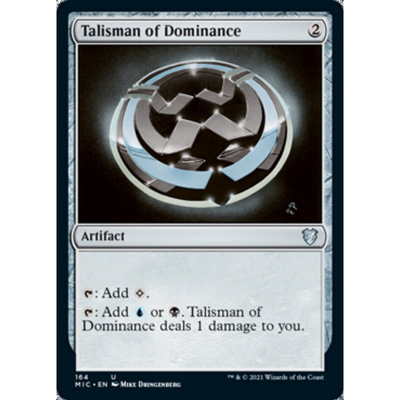 Talisman of Dominance [Innistrad: Midnight Hunt Commander]