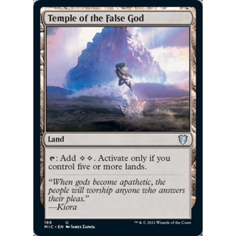Temple of the False God [Innistrad: Midnight Hunt Commander]