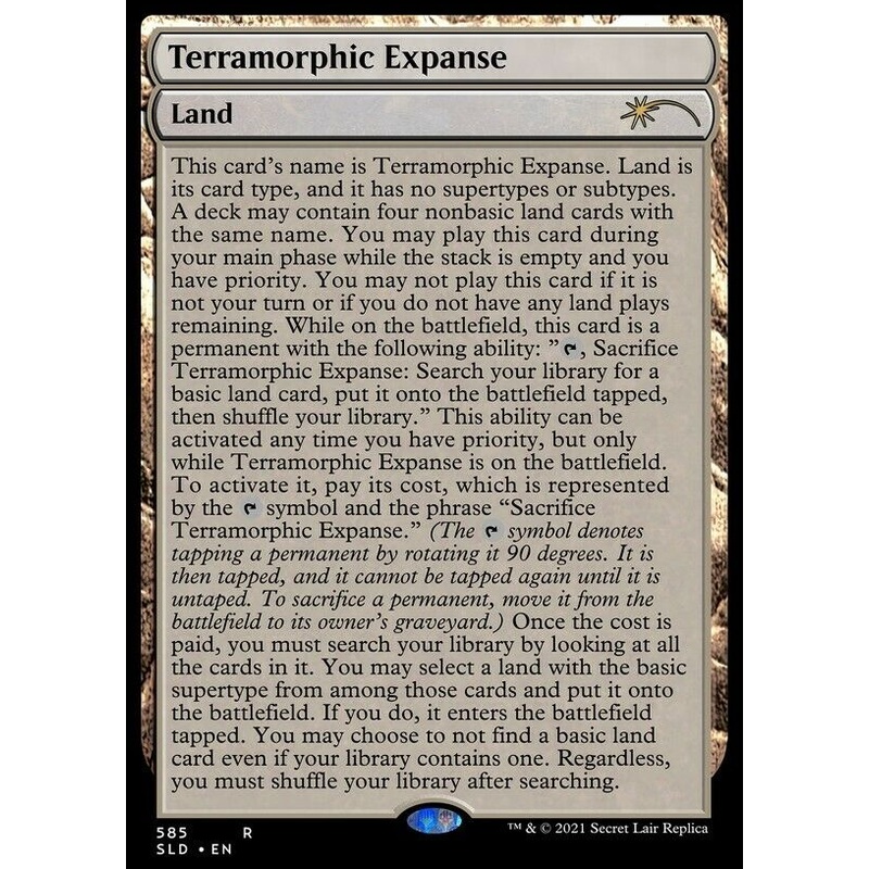 Terramorphic Expanse (Full Text) [Secret Lair Drop Promos]