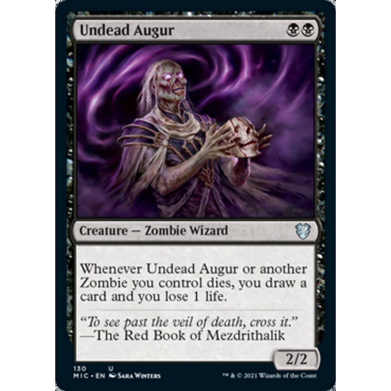 Undead Augur [Innistrad: Midnight Hunt Commander]