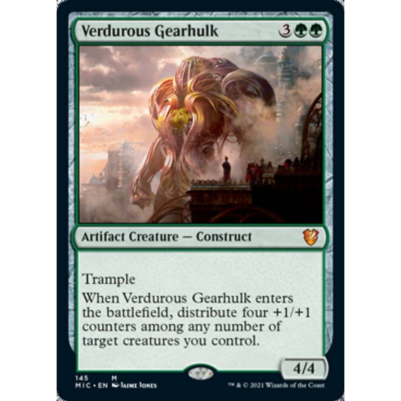 Verdurous Gearhulk [Innistrad: Midnight Hunt Commander]