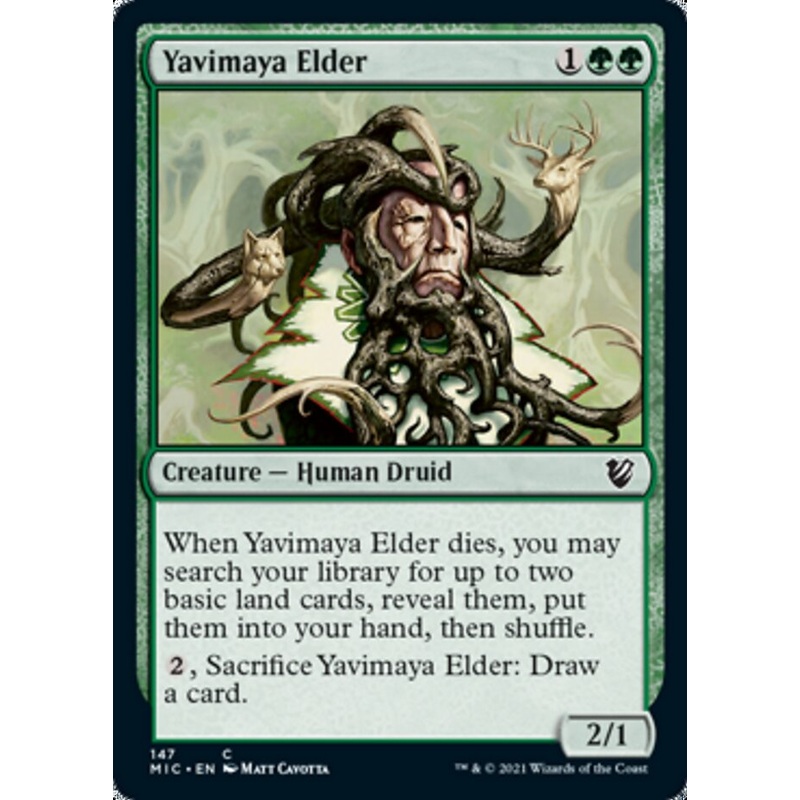 Yavimaya Elder [Innistrad: Midnight Hunt Commander]