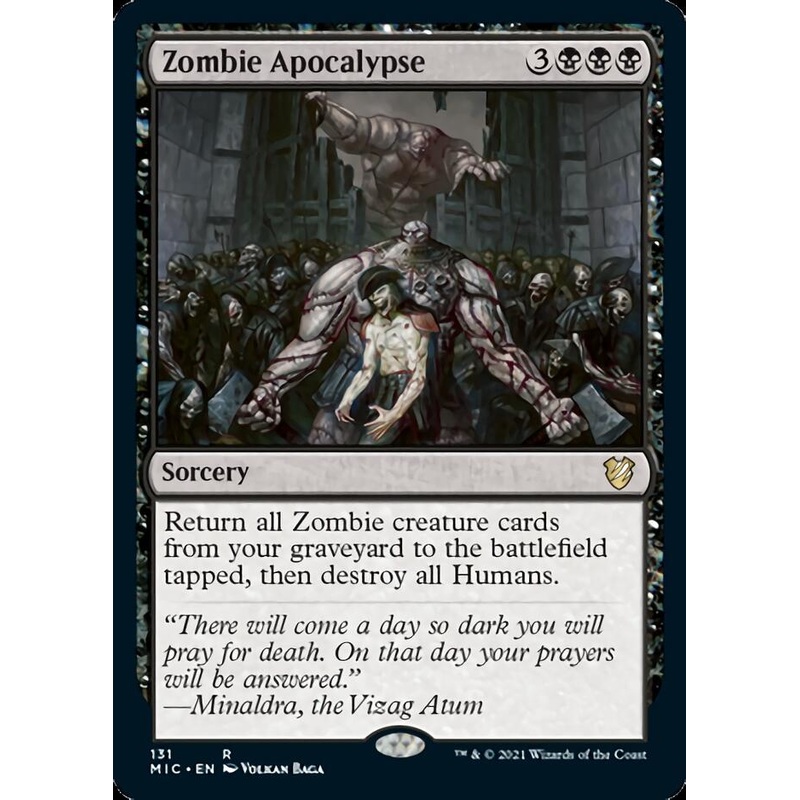 Zombie Apocalypse [Innistrad: Midnight Hunt Commander]