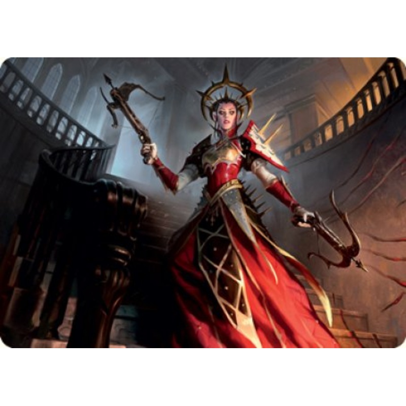Bloodthirsty Adversary Art Card [Innistrad: Midnight Hunt Art Series]