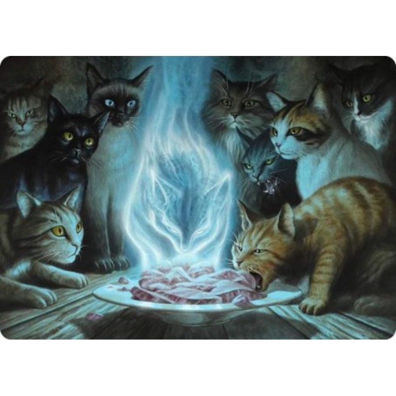 Can't Stay Away Art Card [Innistrad: Midnight Hunt Art Series]