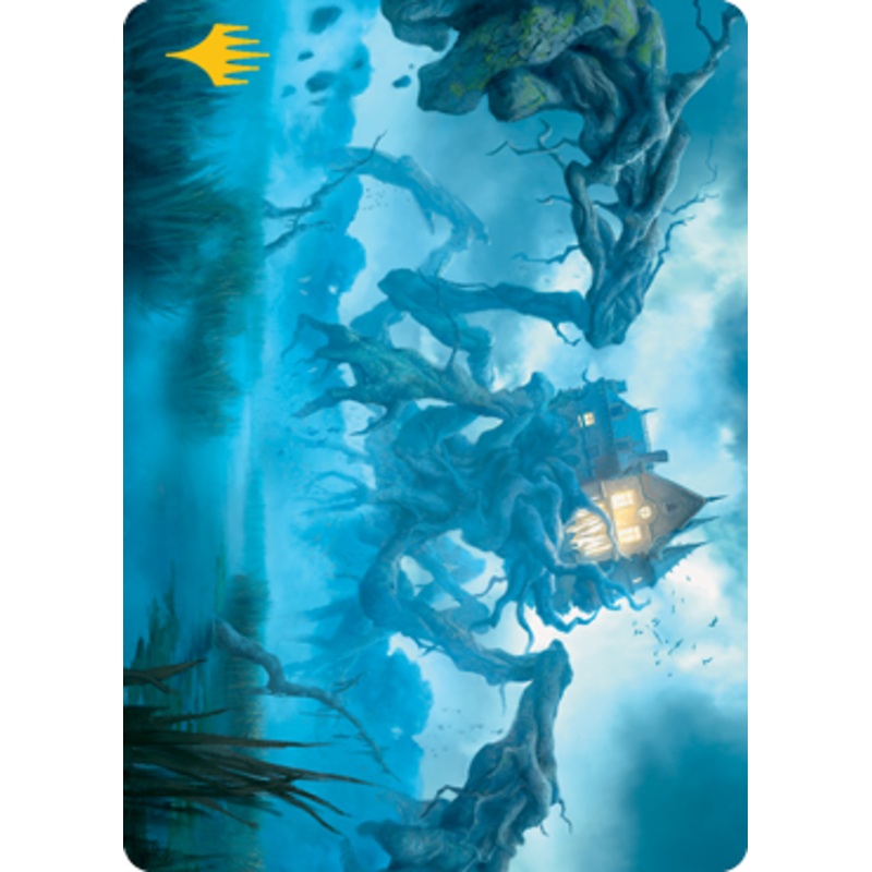 Creeping Inn Art Card (Gold-Stamped Signature) [Innistrad: Midnight Hunt Art Series]