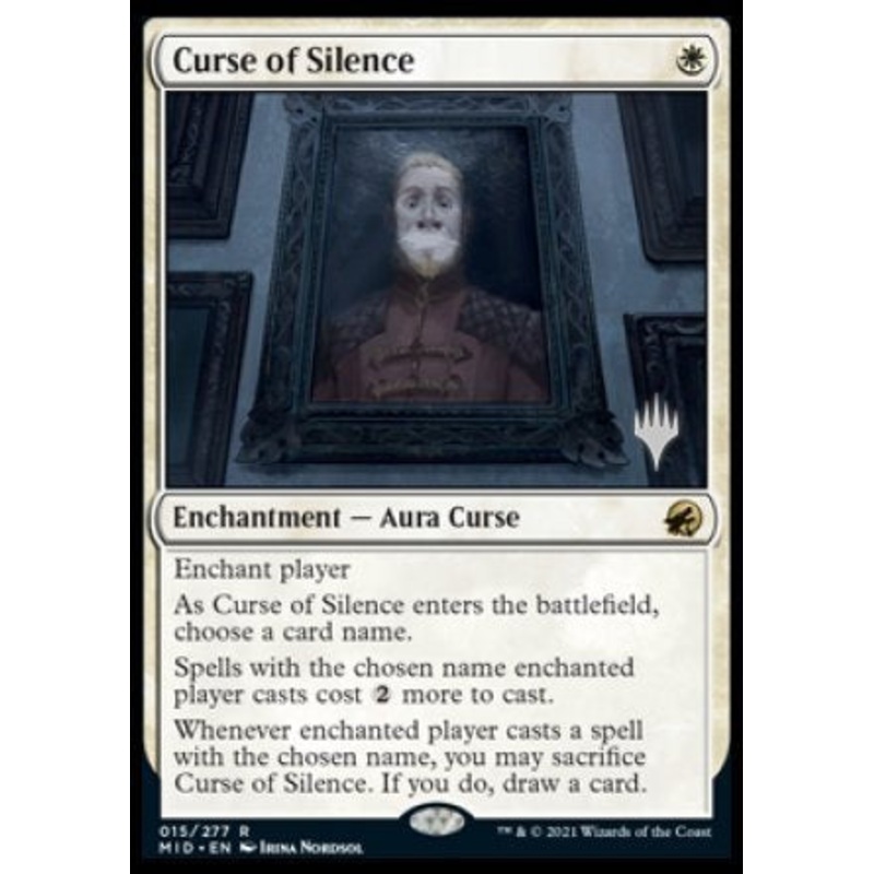 Curse of Silence (Promo Pack) [Innistrad: Midnight Hunt Promos]