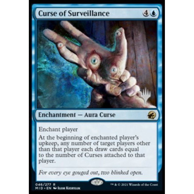Curse of Surveillance (Promo Pack) [Innistrad: Midnight Hunt Promos]