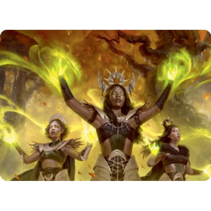 Dawnhart Wardens Art Card [Innistrad: Midnight Hunt Art Series]