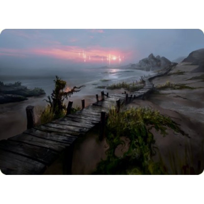 Deserted Beach Art Card [Innistrad: Midnight Hunt Art Series]