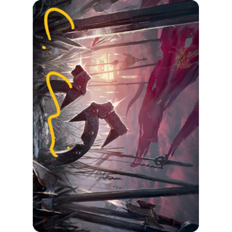 Field of Ruin Art Card (Gold-Stamped Signature) [Innistrad: Midnight Hunt Art Series]