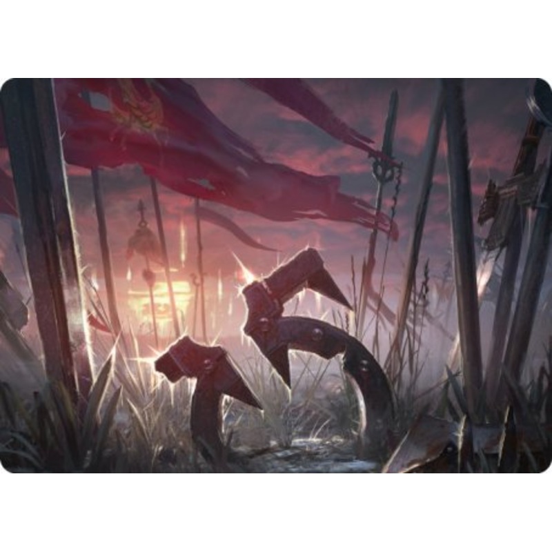Field of Ruin Art Card [Innistrad: Midnight Hunt Art Series]