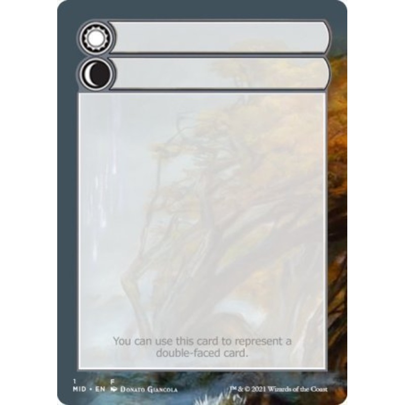 Helper Card (1/9) [Innistrad: Midnight Hunt Tokens]