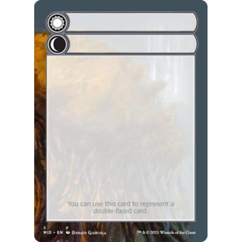 Helper Card (3/9) [Innistrad: Midnight Hunt Tokens]