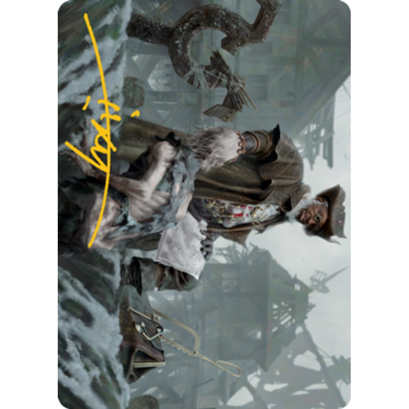 Jadar, Ghoulcaller of Nephalia Art Card (Gold-Stamped Signature) [Innistrad: Midnight Hunt Art Series]