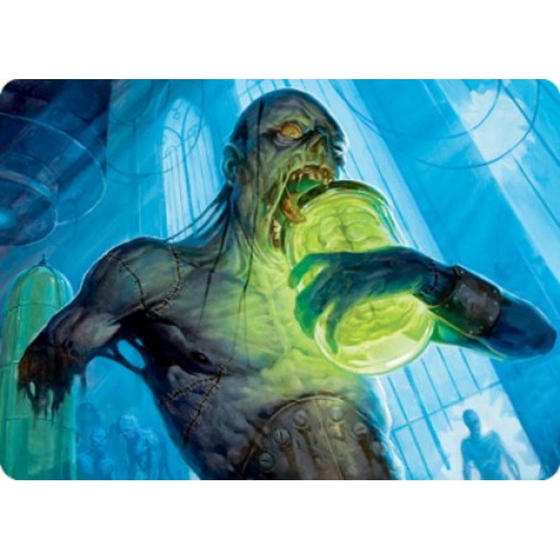 Larder Zombie Art Card [Innistrad: Midnight Hunt Art Series]