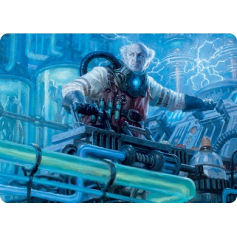 Ludevic, Necrogenius Art Card [Innistrad: Midnight Hunt Art Series]