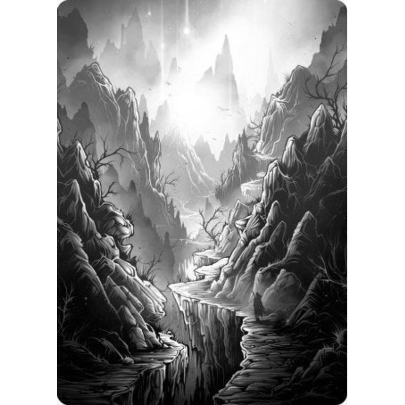 Mountain Art Card [Innistrad: Midnight Hunt Art Series]