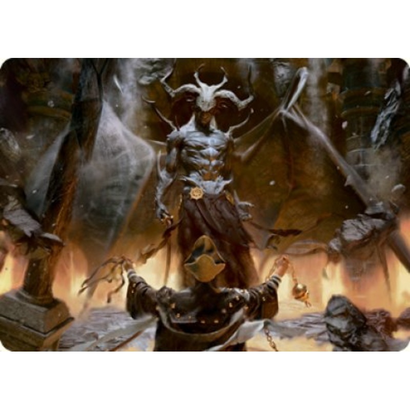 Ormendahl, the Corrupter Art Card [Innistrad: Midnight Hunt Art Series]