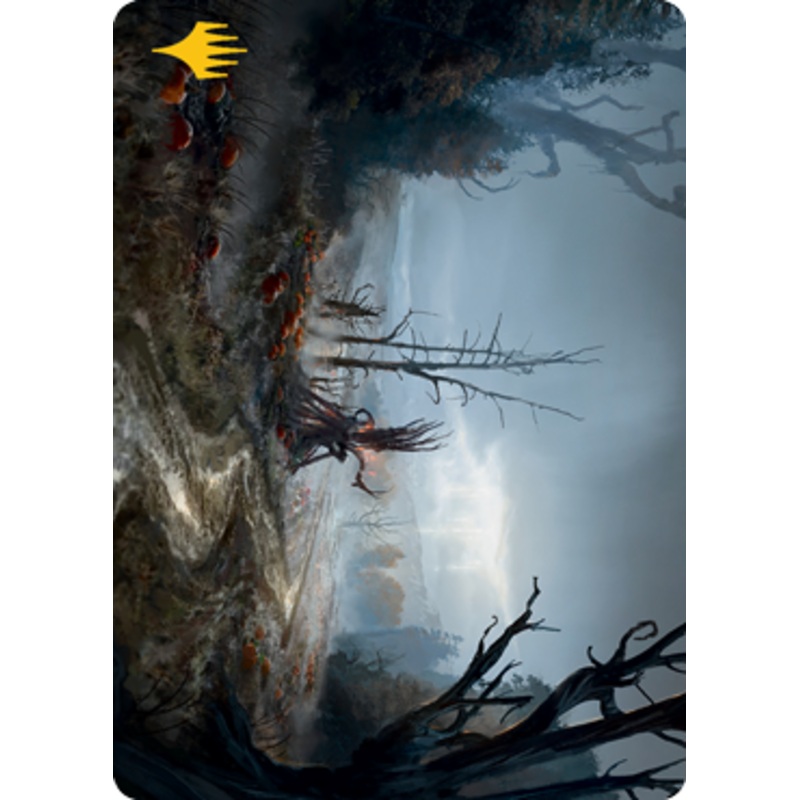 Overgrown Farmland Art Card (Gold-Stamped Signature) [Innistrad: Midnight Hunt Art Series]