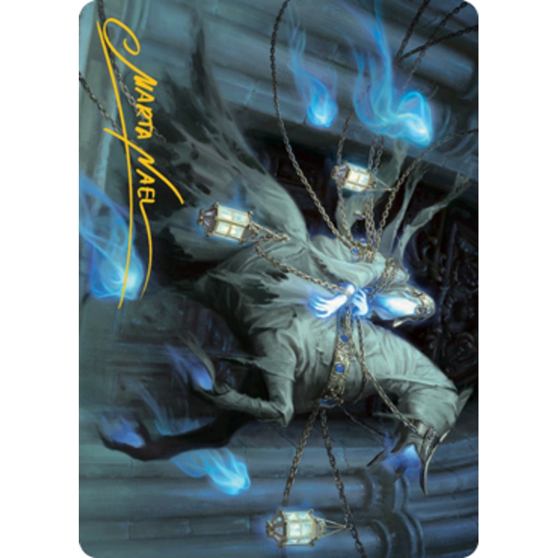 Patrician Geist Art Card (Gold-Stamped Signature) [Innistrad: Midnight Hunt Art Series]