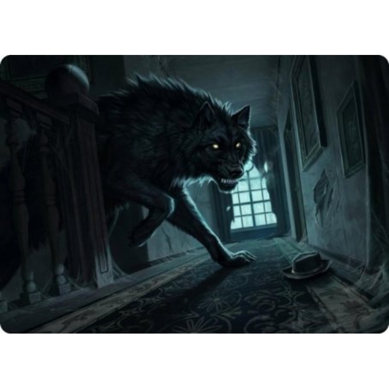 Primal Adversary Art Card [Innistrad: Midnight Hunt Art Series]