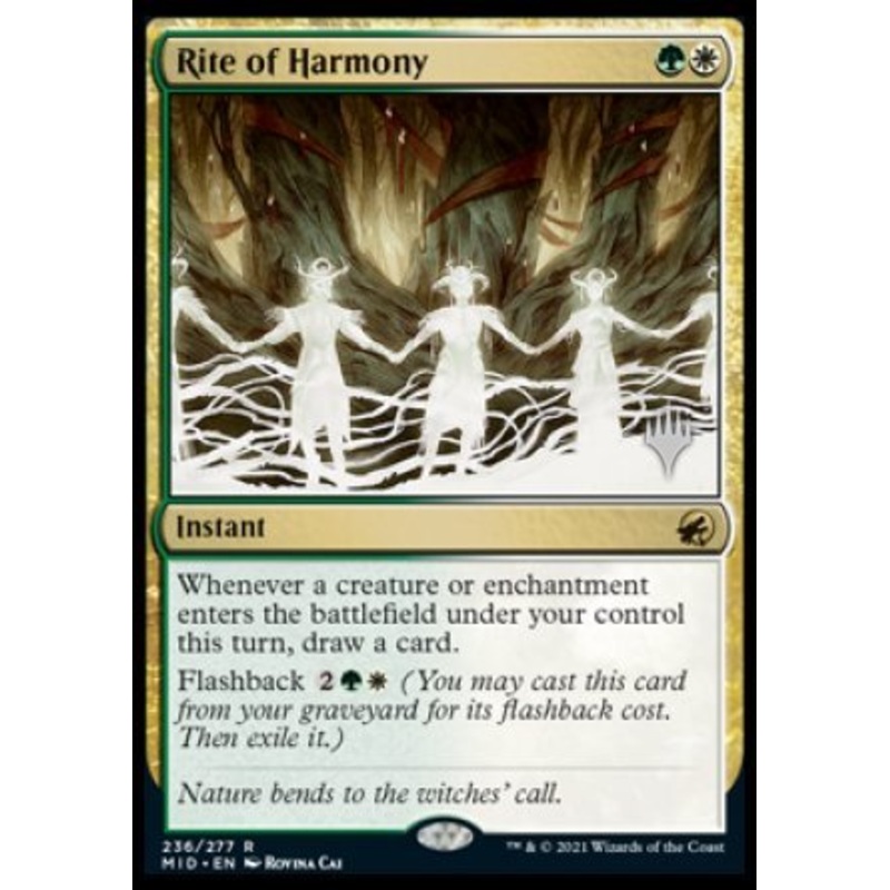 Rite of Harmony (Promo Pack) [Innistrad: Midnight Hunt Promos]