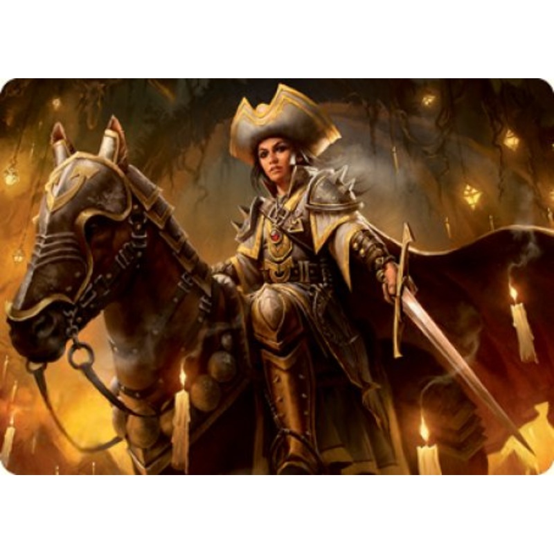 Seasoned Cathar Art Card [Innistrad: Midnight Hunt Art Series]