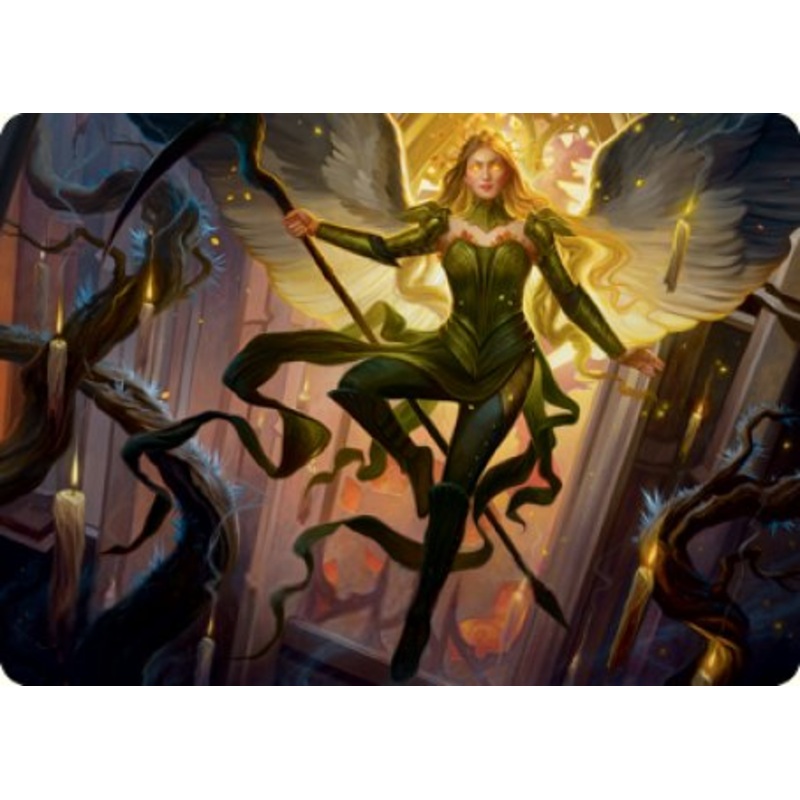 Sigarda, Champion of Light Art Card [Innistrad: Midnight Hunt Art Series]