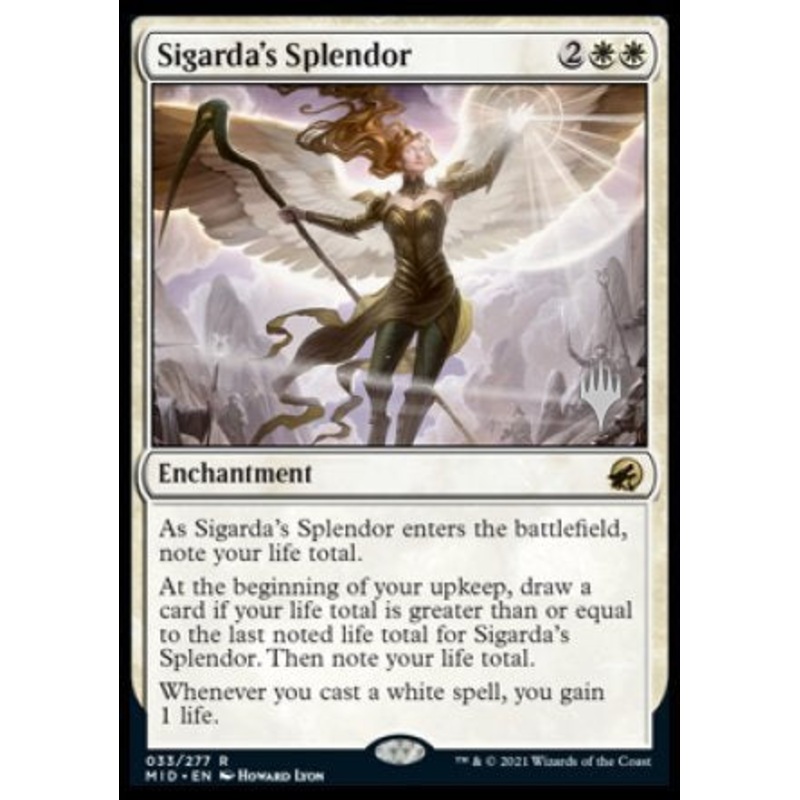 Sigarda's Splendor (Promo Pack) [Innistrad: Midnight Hunt Promos]