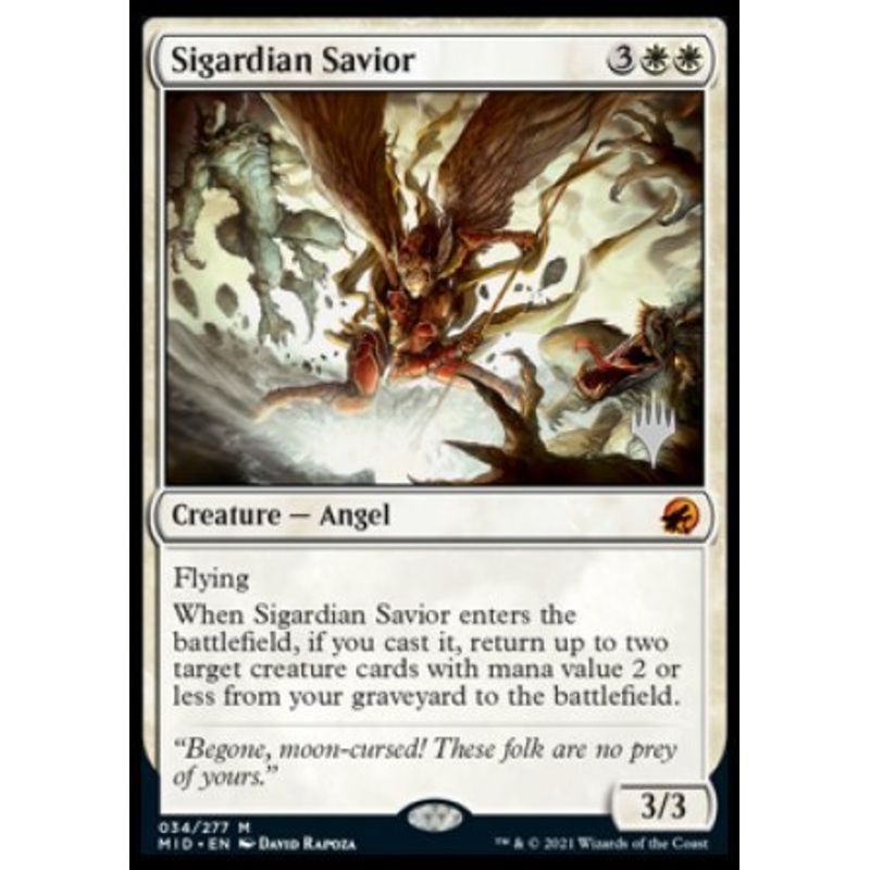 Sigardian Savior (Promo Pack) [Innistrad: Midnight Hunt Promos]
