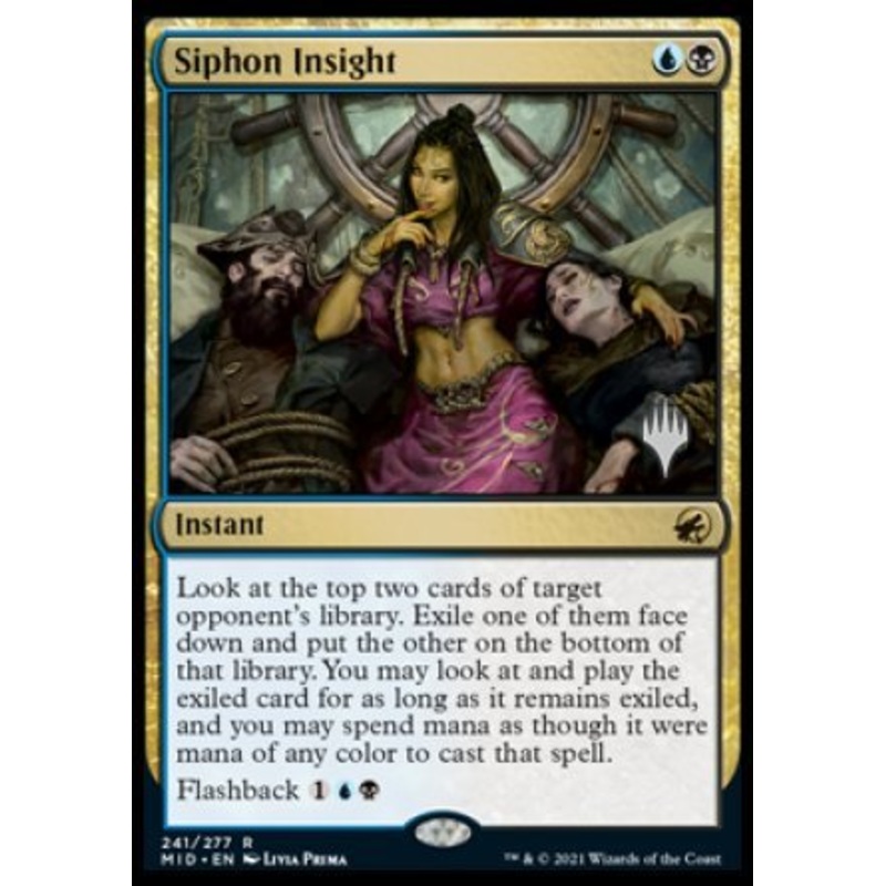 Siphon Insight (Promo Pack) [Innistrad: Midnight Hunt Promos]