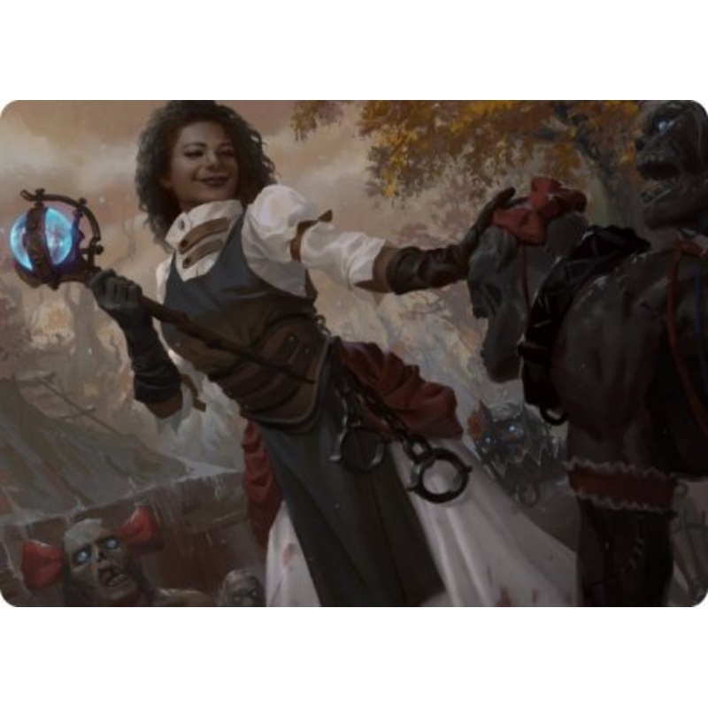 Skaab Wrangler Art Card [Innistrad: Midnight Hunt Art Series]