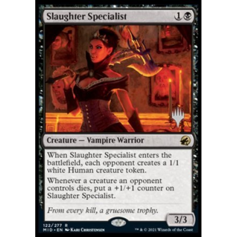 Slaughter Specialist (Promo Pack) [Innistrad: Midnight Hunt Promos]
