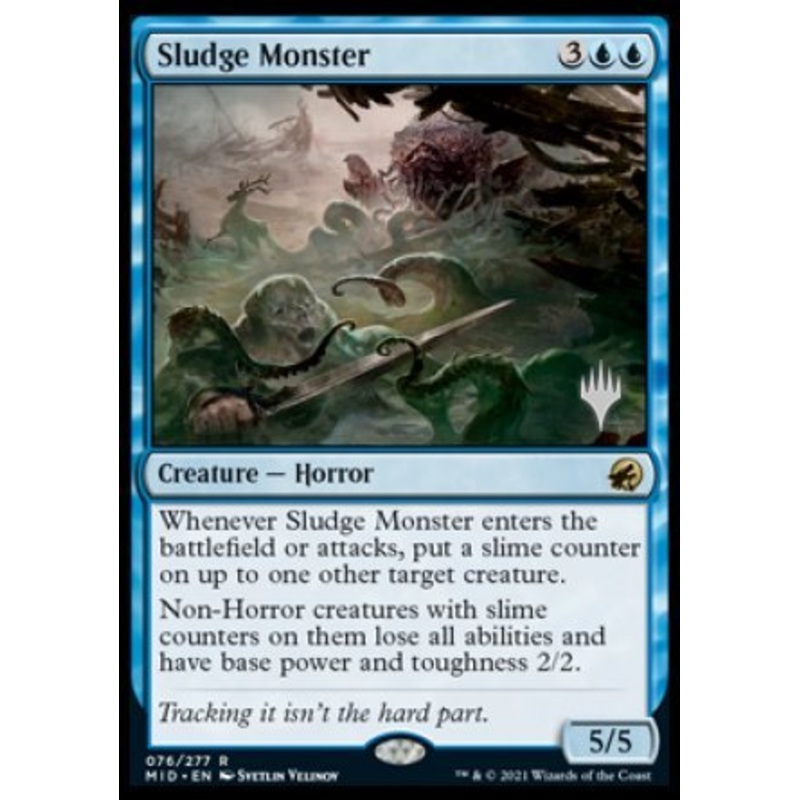 Sludge Monster (Promo Pack) [Innistrad: Midnight Hunt Promos]
