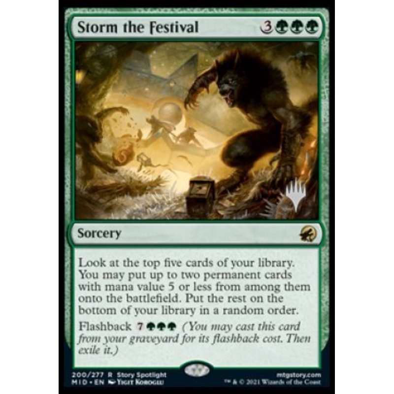 Storm the Festival (Promo Pack) [Innistrad: Midnight Hunt Promos]