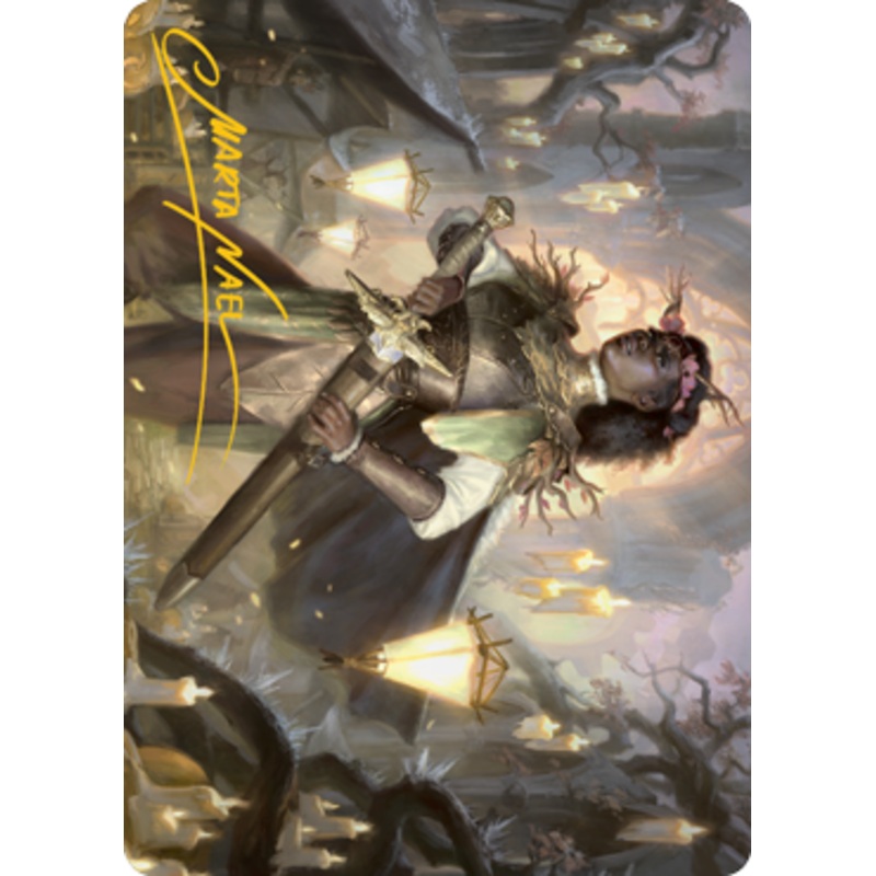 Sungold Sentinel Art Card (Gold-Stamped Signature) [Innistrad: Midnight Hunt Art Series]