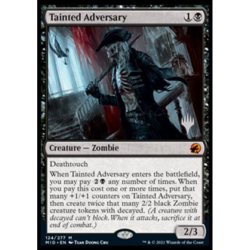 Tainted Adversary (Promo Pack) [Innistrad: Midnight Hunt Promos]