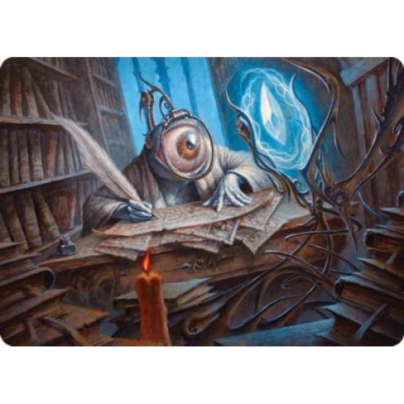 Unblinking Observer Art Card [Innistrad: Midnight Hunt Art Series]