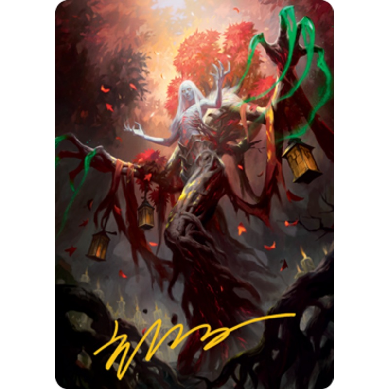 Wrenn and Seven Art Card (Gold-Stamped Signature) [Innistrad: Midnight Hunt Art Series]