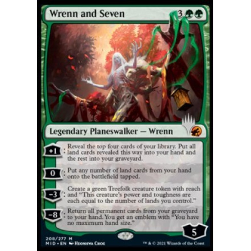 Wrenn and Seven (Promo Pack) [Innistrad: Midnight Hunt Promos]