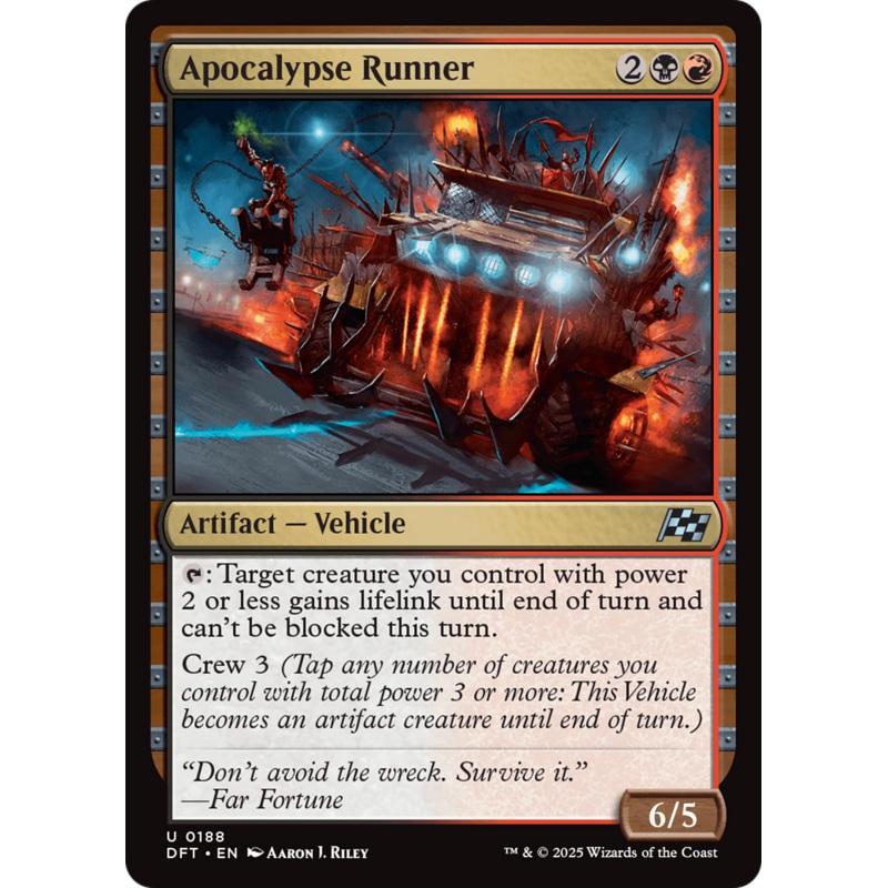 Apocalypse Runner [Aetherdrift]
