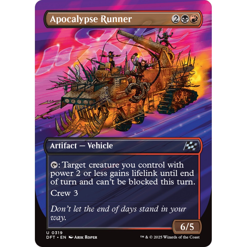 Apocalypse Runner (Borderless) [Aetherdrift]