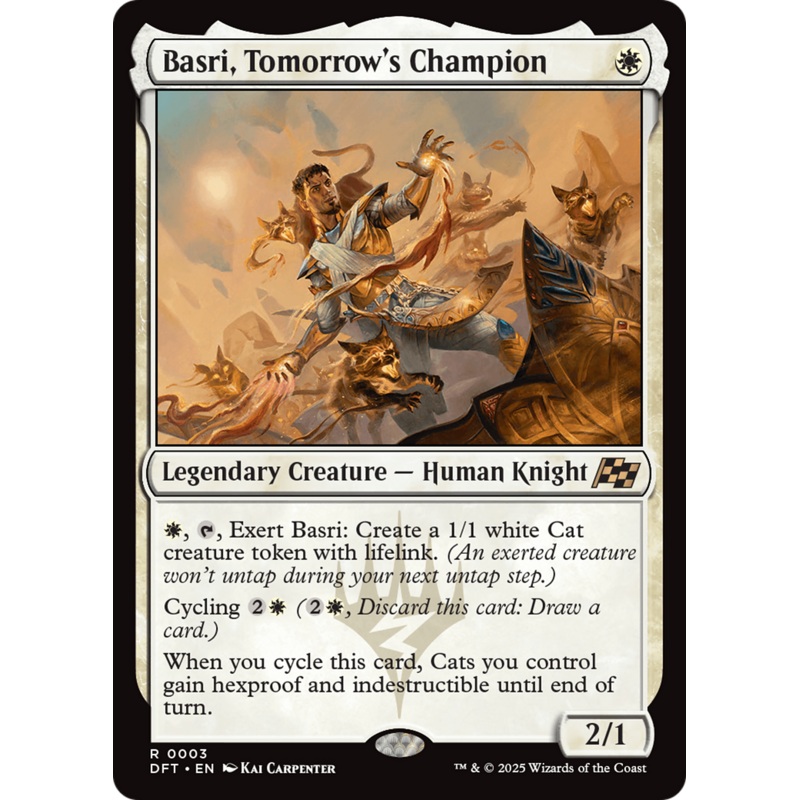 Basri, Tomorrow's Champion [Aetherdrift]