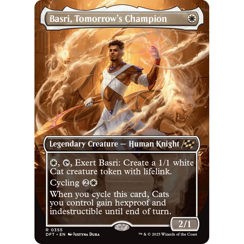 Basri, Tomorrow's Champion (Borderless) [Aetherdrift]