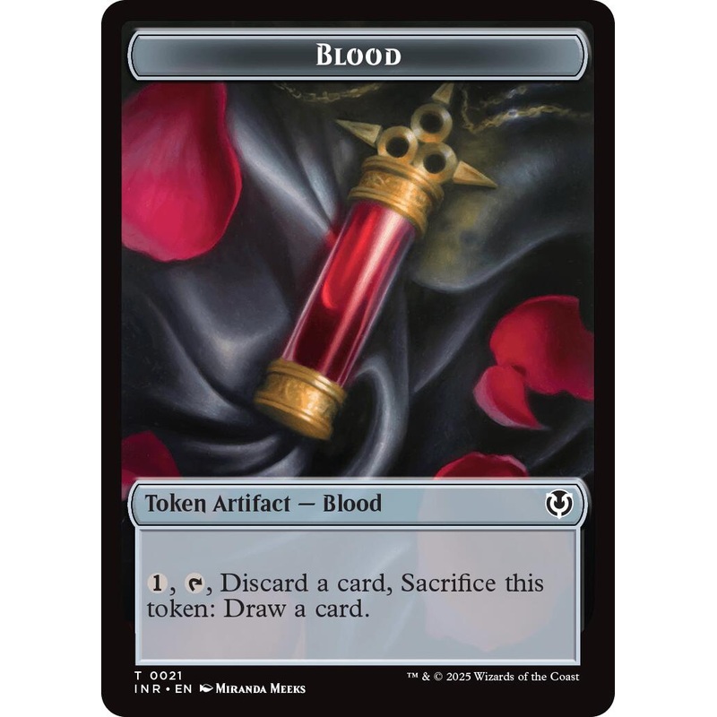 Blood // Clue Double-Sided Token [Innistrad Remastered Tokens]