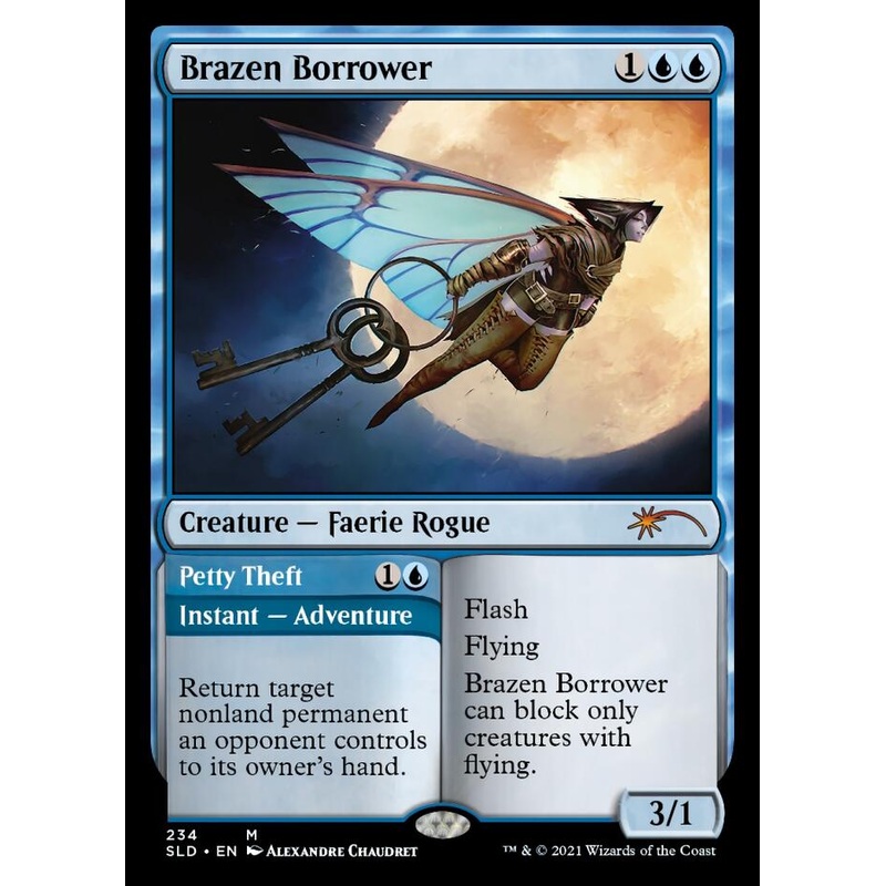 Brazen Borrower // Petty Theft [Secret Lair Drop Series]