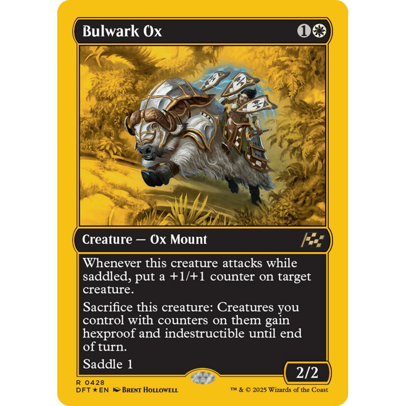 Bulwark Ox (First-Place Foil) [Aetherdrift]